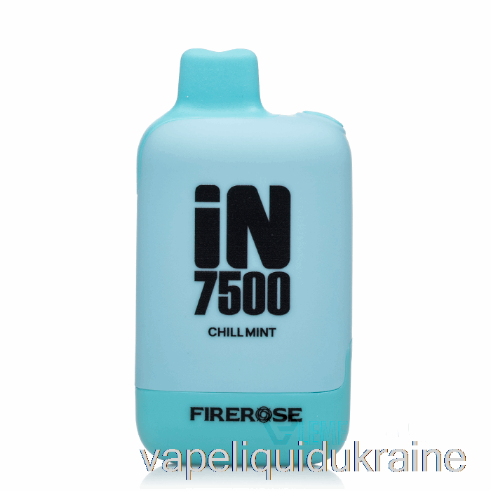 Vape Liquid Ukraine Firerose IN7500 Disposable Chill Mint